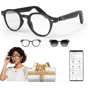 AI Smart Glasses ChatGPT Translation Blue Light Polarized Photochromic Lenses